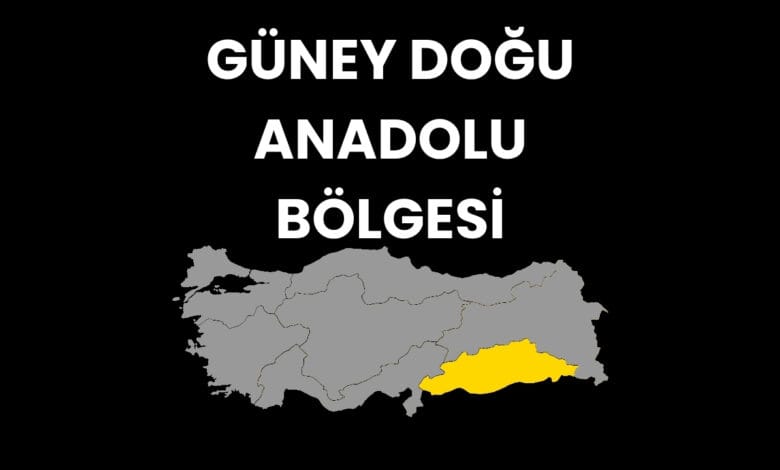Güneydoğu Anadolu Bölgesi Hakkında Bilgiler