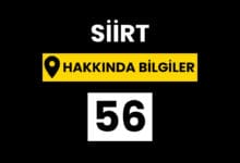 Siirt Hakkında Bilgiler