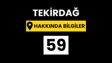 Tekirdağ Hakkında Bilgiler